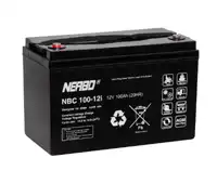 Akumulator AGM Nerbo NBC 100-12i (12V 100Ah)