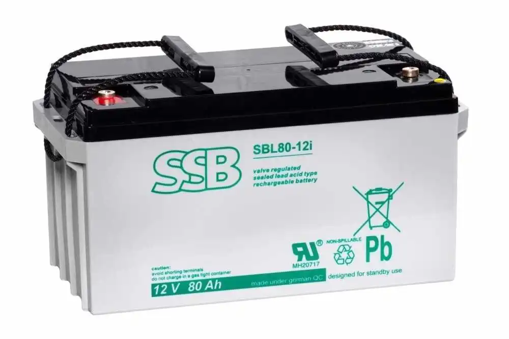 Akumulator AGM SSB SBL 80-12i (12V 80Ah)